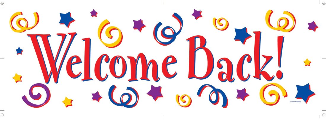 welcome back animations clipart 1