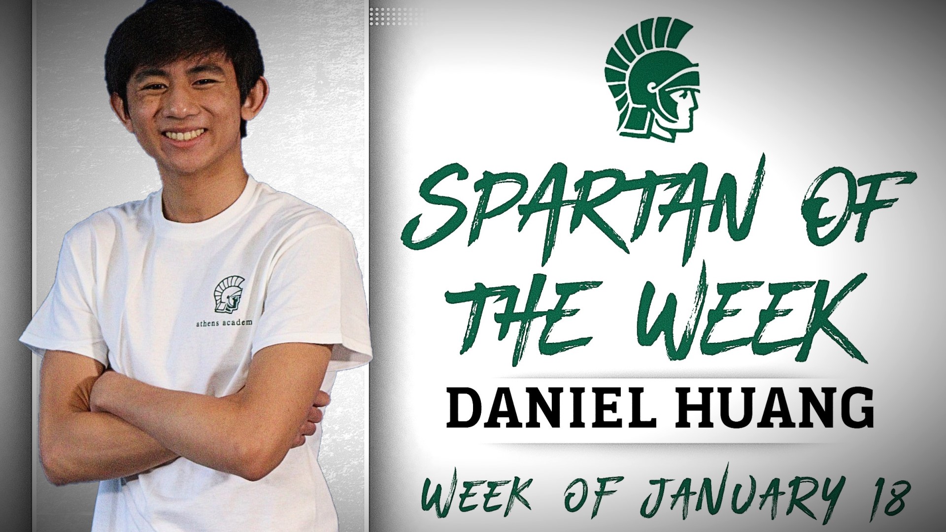 Spartan of the Week - Daniel Huang