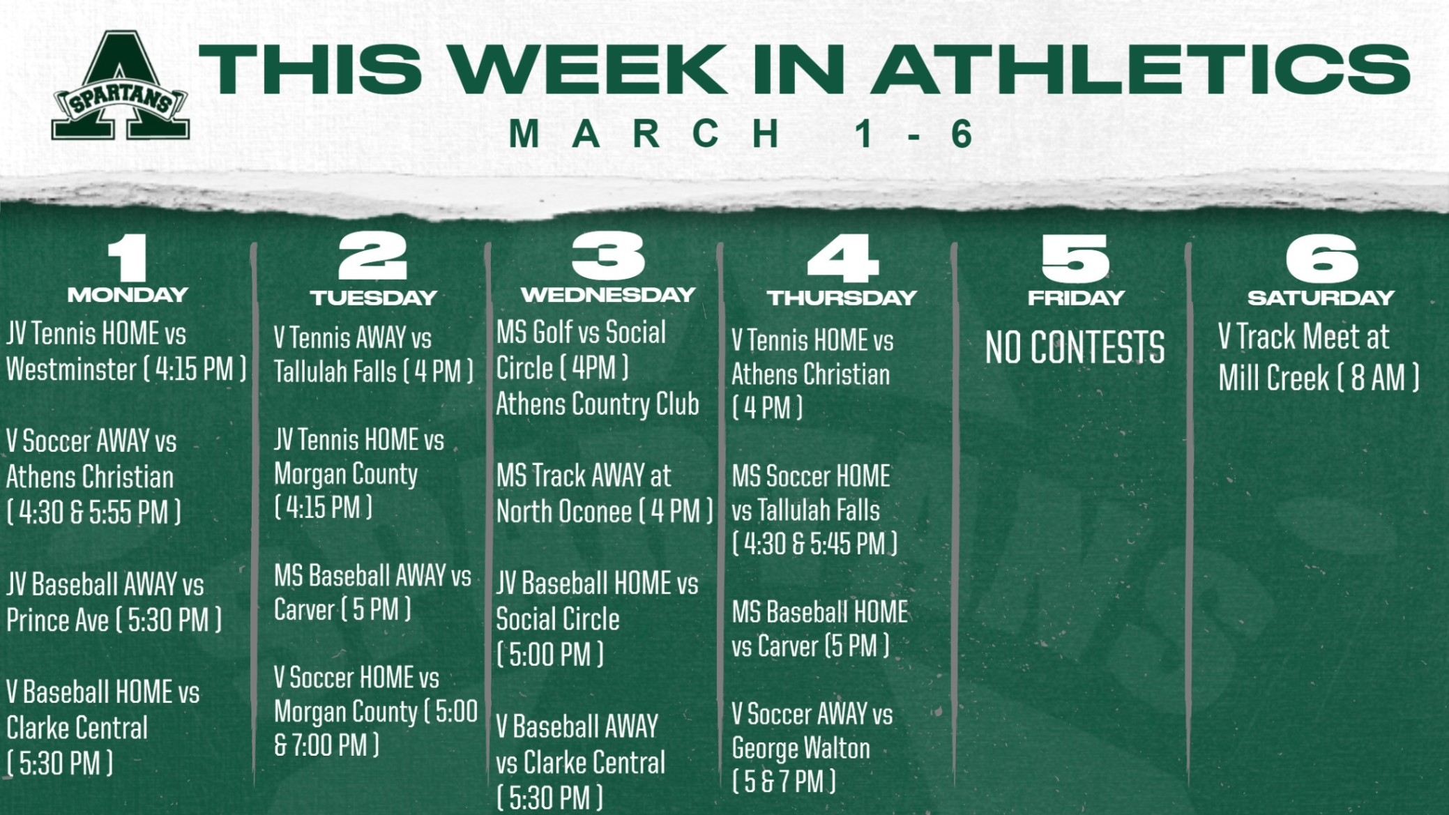 This Week's Contests