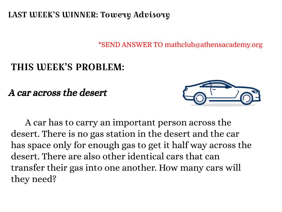 weekly problem 3_1_2021