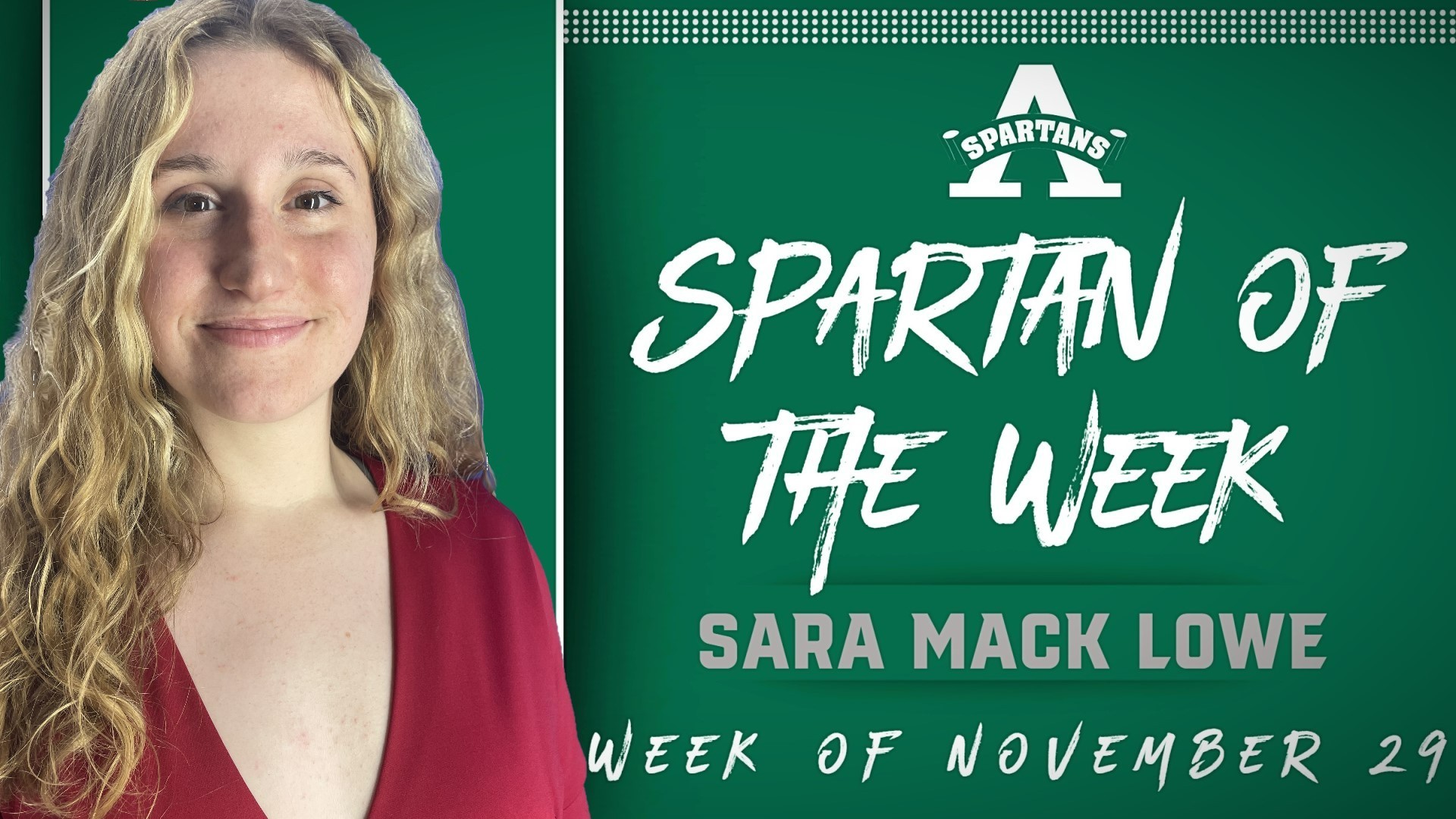 Spartan of the Week - Sara Mack Lowe