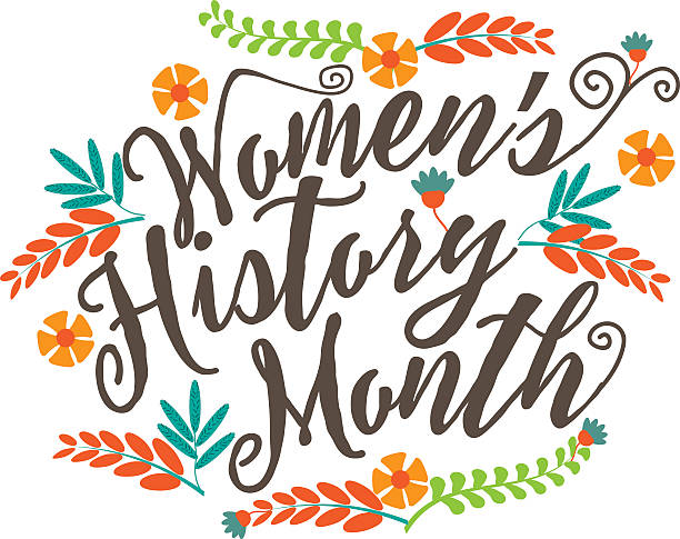 Women's history month design. EPS 10