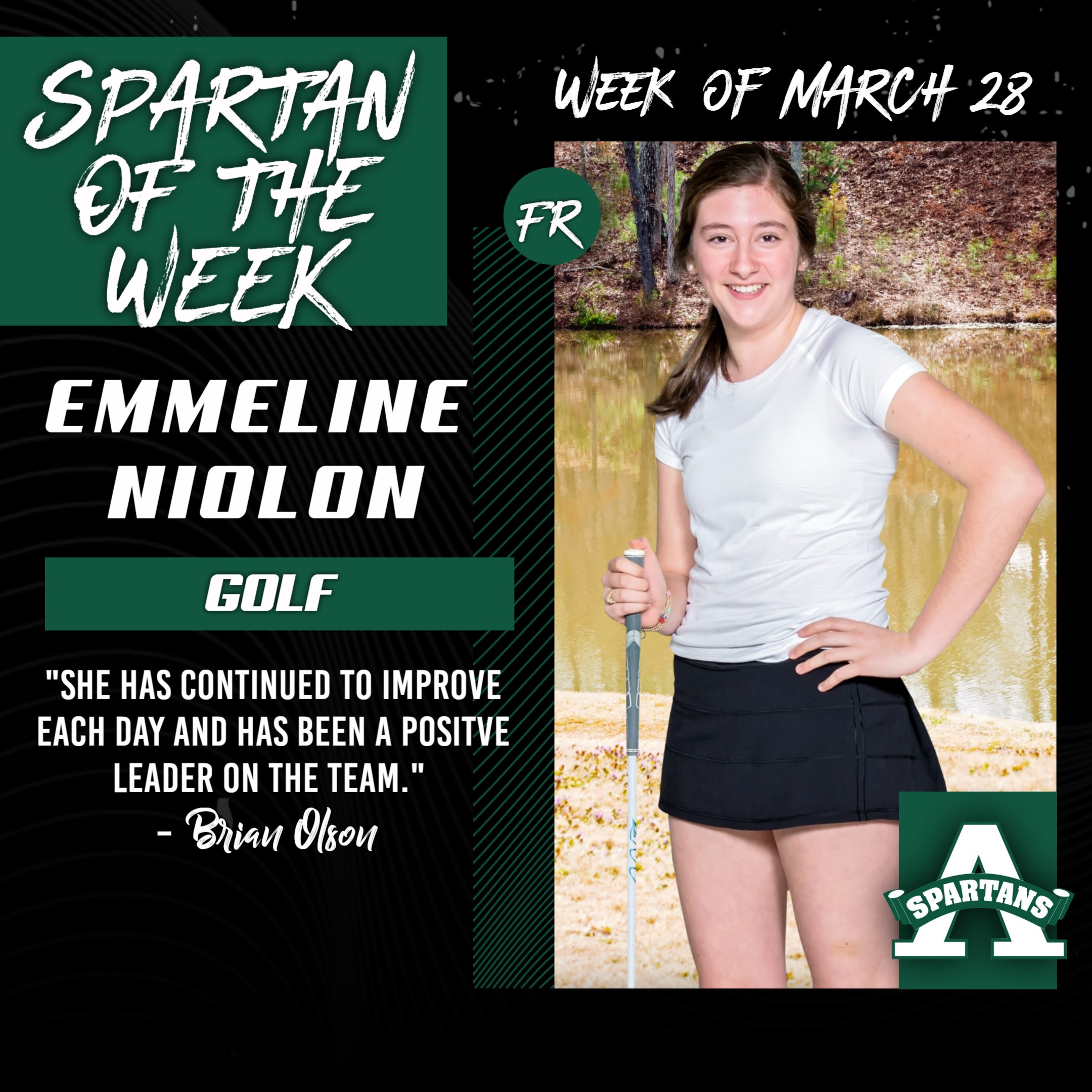 Emmeline Niolon - SOTW