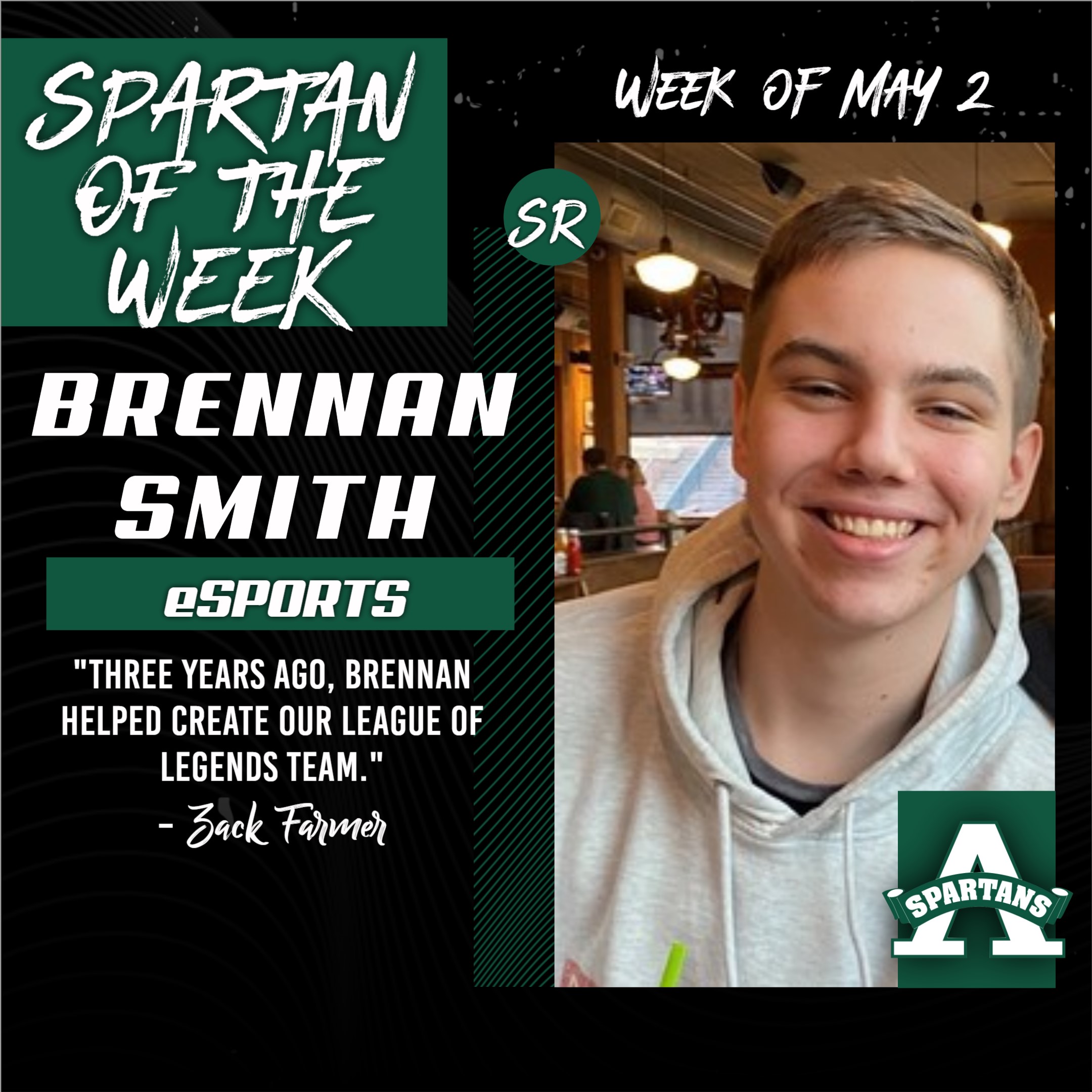 Brennan Smith - SOTW