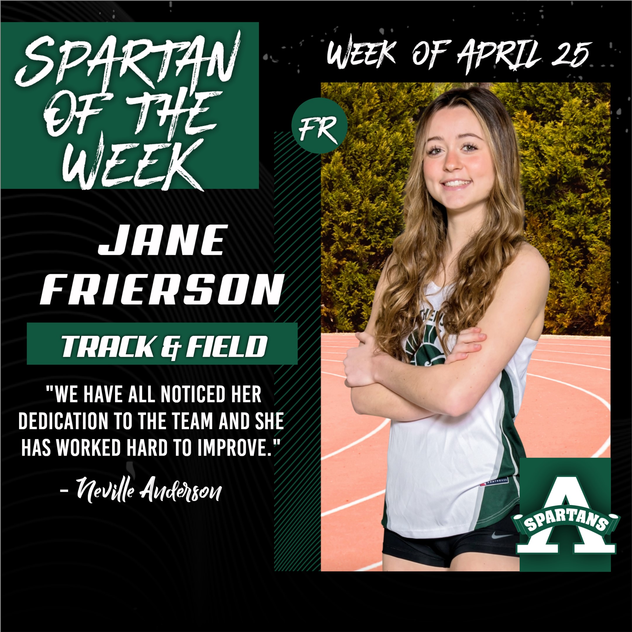 Jane Frierson SOTW