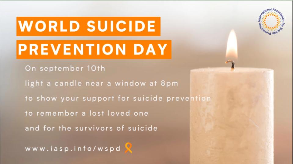World Suicide Prevention Day (candle)